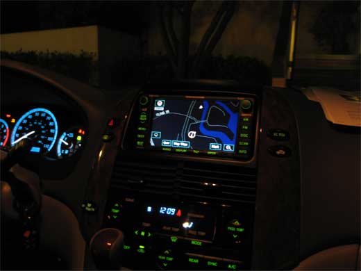 Toyota E7006 at night